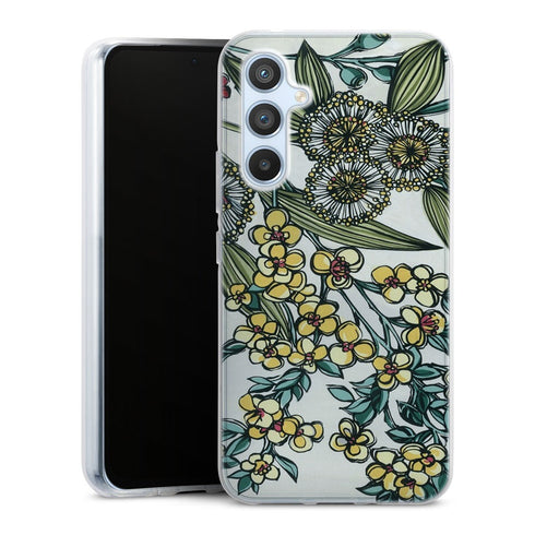 Coque Samsung Galaxy A54 5G Retro Australian Native Floral
