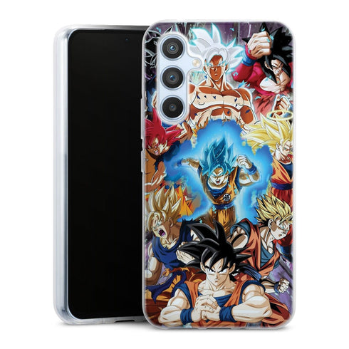 Coque Samsung Galaxy A54 5G Sangoku Evolution 2, protection style dragon Ball z