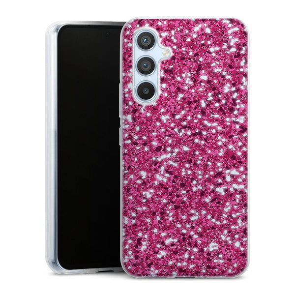 Coque pour Samsung A54 5G Pink Glitter way