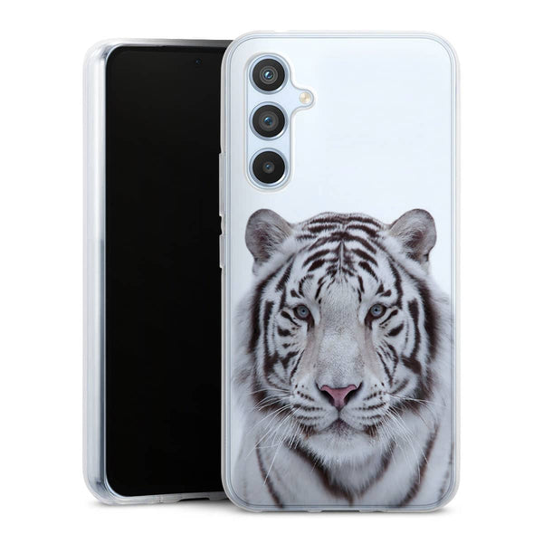 Coque Samsung Galaxy A54 5G Tigre Blanc