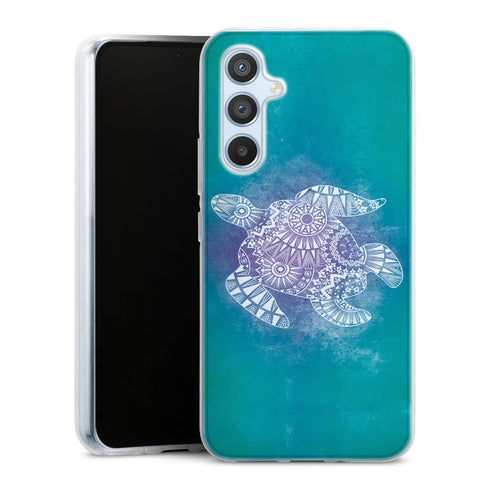Coque Samsung Galaxy A54 5G Tortue Mandala