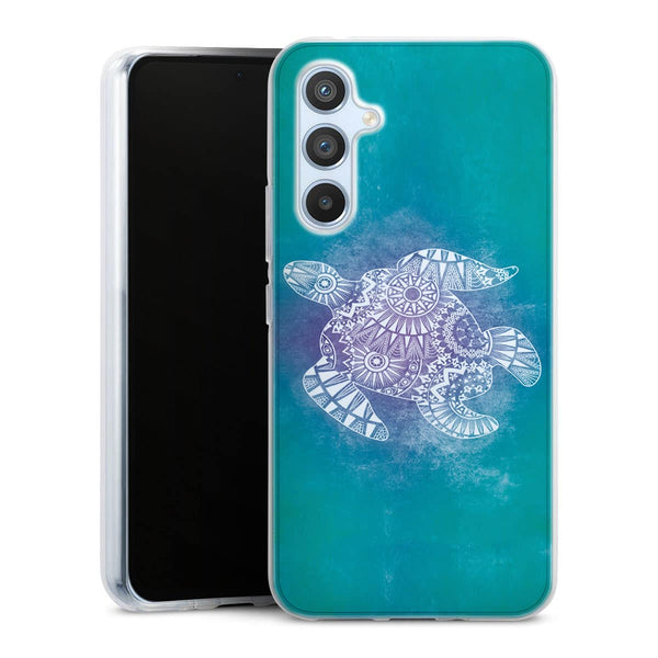 Coque Samsung Galaxy A54 5G Tortue Mandala