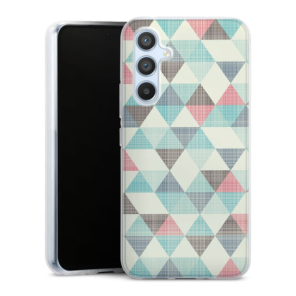 Coque pour Samsung A54 5G Triangles Vintage