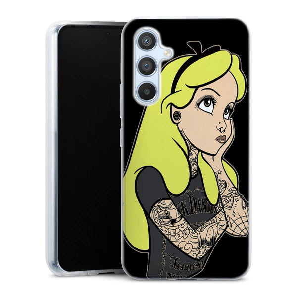 Coque Samsung A54 5G Alice Jack Daniels Tatoo