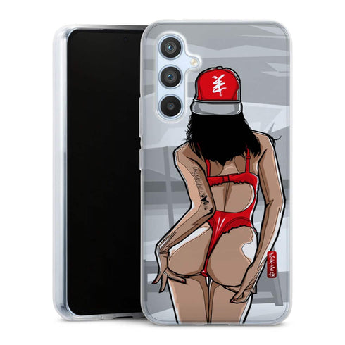 Coque Samsung Galaxy A54 5G Beach Girl Sunset