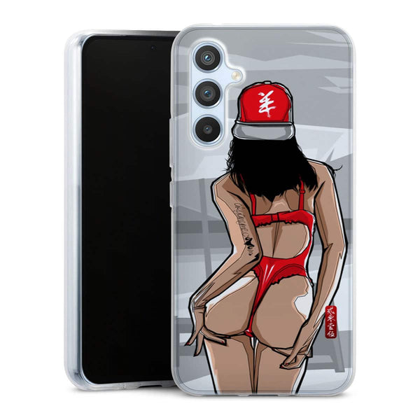 Coque Samsung Galaxy A54 5G Beach Girl Sunset