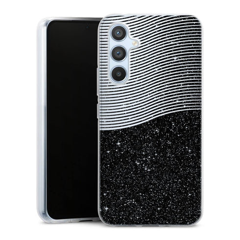 Coque pour Samsung A54 5G Aesthetic Sobre Black Space
