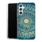 Coque pour Samsung A54 5G Blue organic boho mandala, motif aesthetic boheme