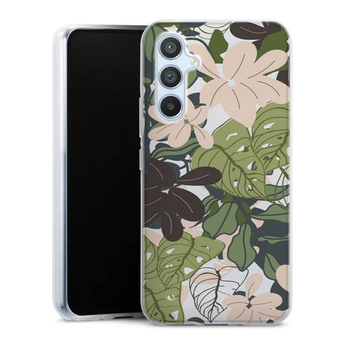 Coque Samsung Galaxy A54 5G Bohemian Tropical Foliage