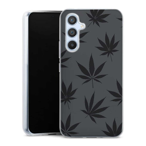 Coque pour Samsung A54 5G Canabis Leaf Pattern