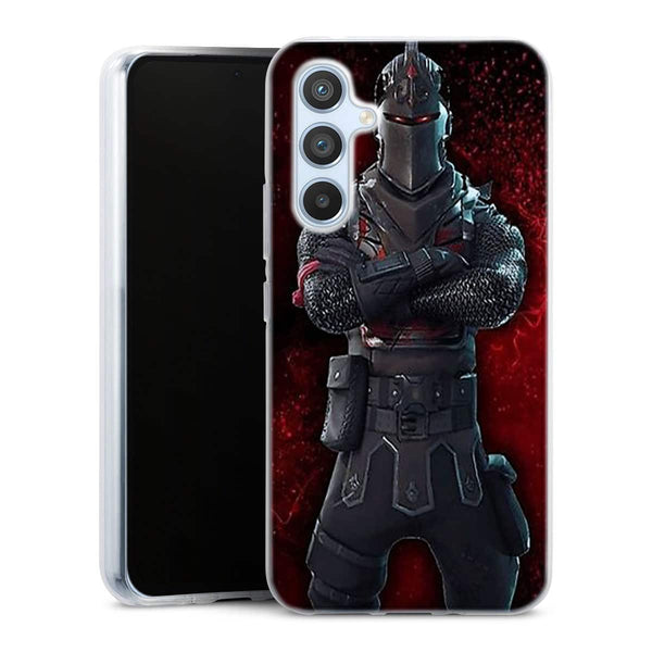 Coque Telephone Samsung Galaxy A54 5G Chevalier noir Fortnite
