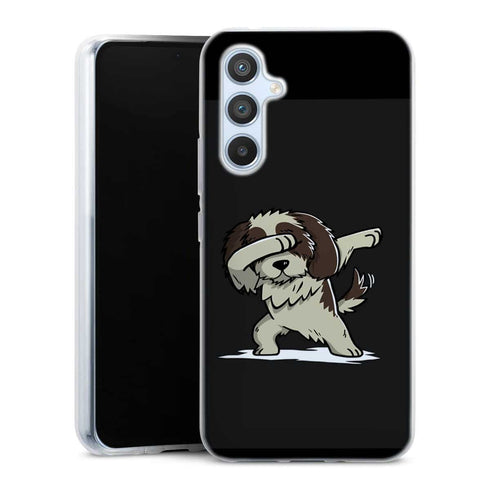 Coque Samsung Galaxy A54 5G Dog shih tzu dabbing
