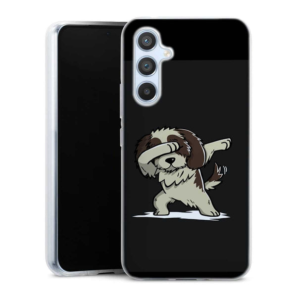 Coque Samsung Galaxy A54 5G Dog shih tzu dabbing