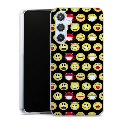 Coque pour Samsung A54 5G Funny smileys