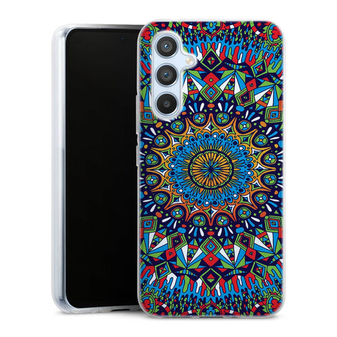 Coque pour Samsung A54 5G Mandala Multicolors creator