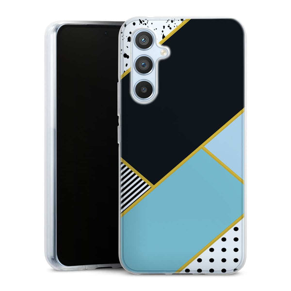 Coque pour Samsung A54 5G Minimal Blue Style