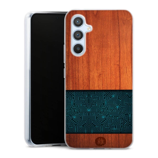 Coque Samsung Galaxy A54 5G Natural Wooden Wood Bamboo