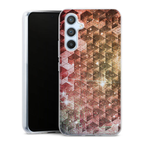 Coque pour Samsung A54 5G Spheric Cubes