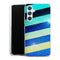 Coque pour Samsung A54 5G Striped colorful glitter
