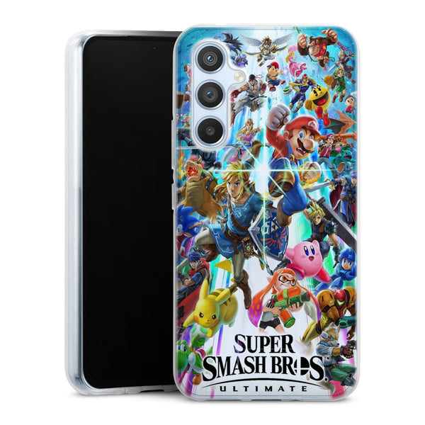 Coque pour Samsung Galaxy A54 5G Super Mario Smash Bross