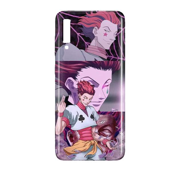 Hisoka, coque pour samsung galaxy A70 Manga Hunter X Hunter en Silicone incassable