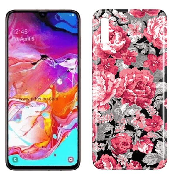 Achat Coque Samsung A70 Verona - Housse à fleurs