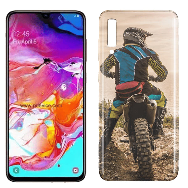 Motocross - Coque de protection anti chocs Samsung A70