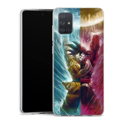 Goku et Black Goku | Coque Telephone iPhone, Samsung Galaxy, Huawei, Oppo, Xiaomi - Silicone, SAMSUNG GALAXY A70