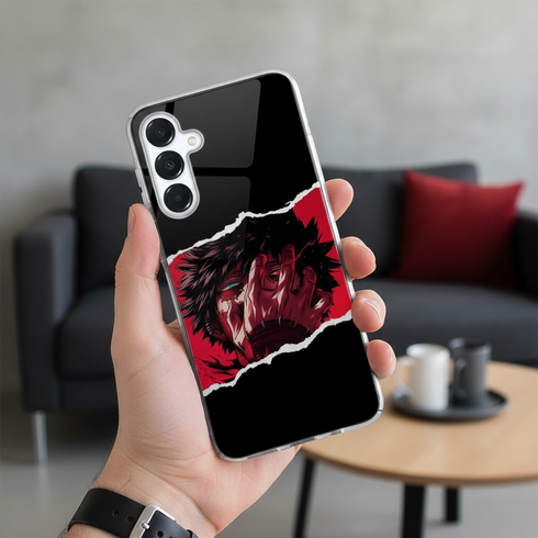 coque renforcée pour téléphones Samsung motif Manga Dabi My hero academia