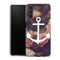 Coque Samsung Galaxy A04S ancre florale fond de roses