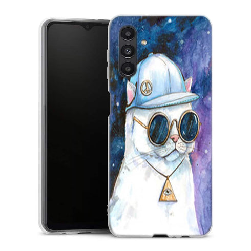 Coque Samsung Galaxy A04S Chat Hipster