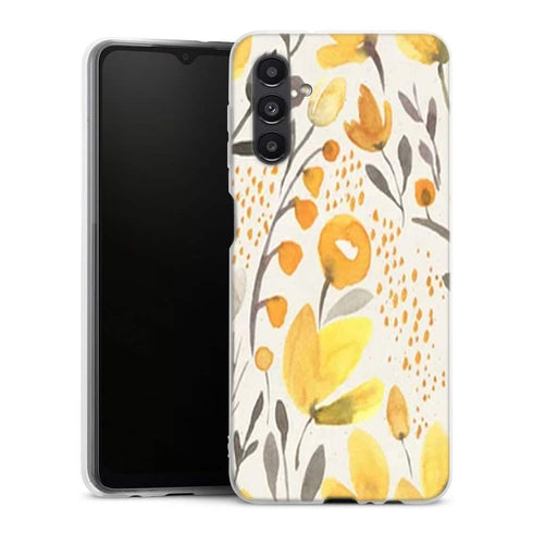 Coque Samsung Galaxy A04S Champs Jaunes