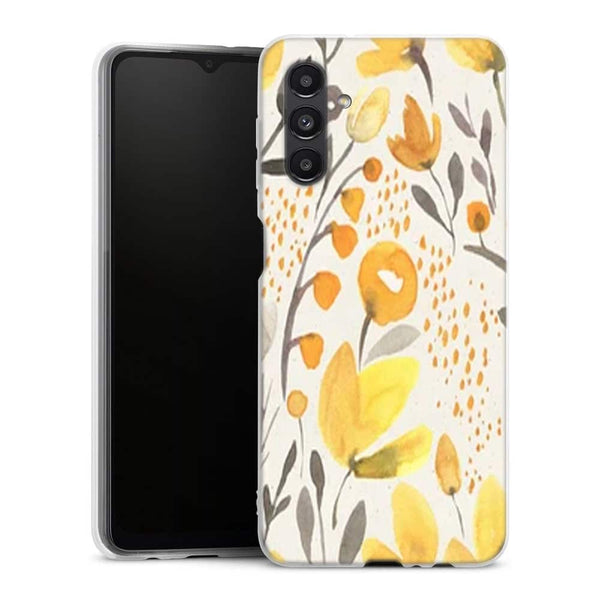 Coque Samsung Galaxy A04S Champs Jaunes