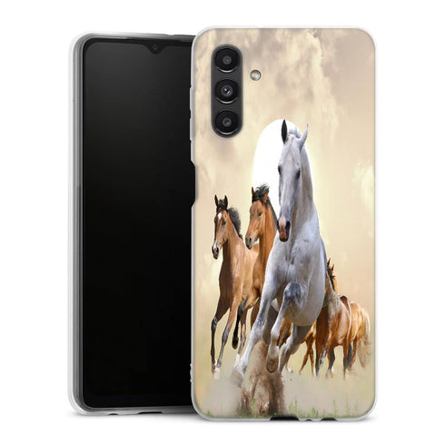 Coque Samsung Galaxy A04S Cheval Blanc