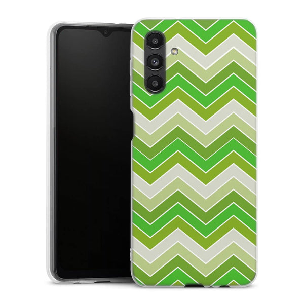 Coque pour Samsung A04S Garden Spring Chevrons