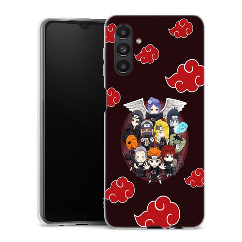 Coque Samsung Galaxy A04S Chibi Akatsuki Montage