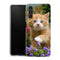 Coque Samsung Galaxy A04S Flowery Garden Lovely and enchanting cat