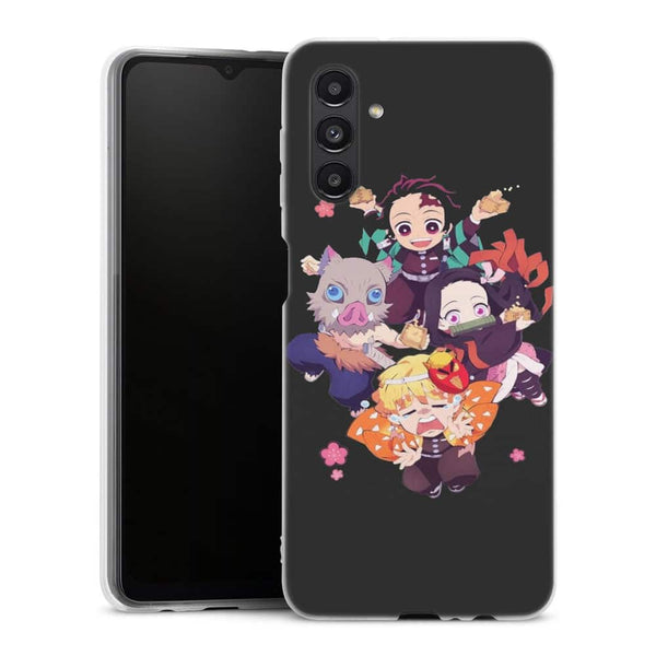 Coque Samsung Galaxy A04S Demon Slayer Chibi