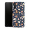 Coque Samsung Galaxy A04S Floral meower marine