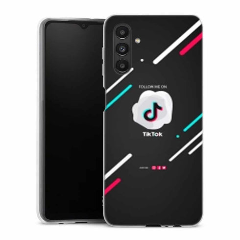 Coque Samsung A04S Follow me on Tik Tok