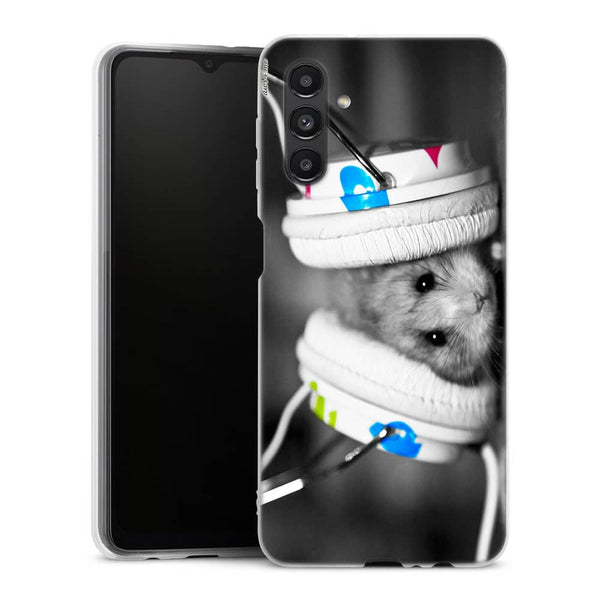 Coque Samsung Galaxy A04S Funny Hamster Beat Sound