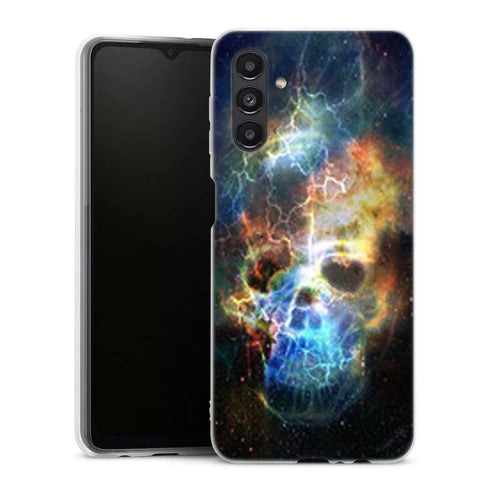 Coque Samsung A04S Galaxy Skull