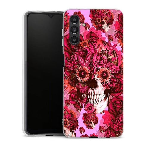 Coque Samsung A04S Girly Skull