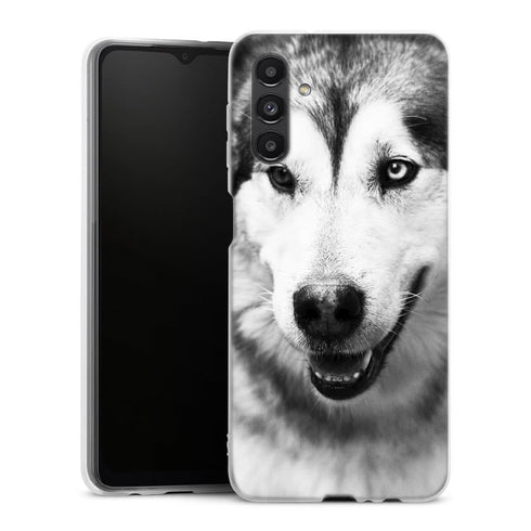 Coque Samsung Galaxy A04S Husky aux Yeux Clairs