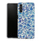 Coque Samsung Galaxy A04S Jardin flottant motif aquarelle en bleu