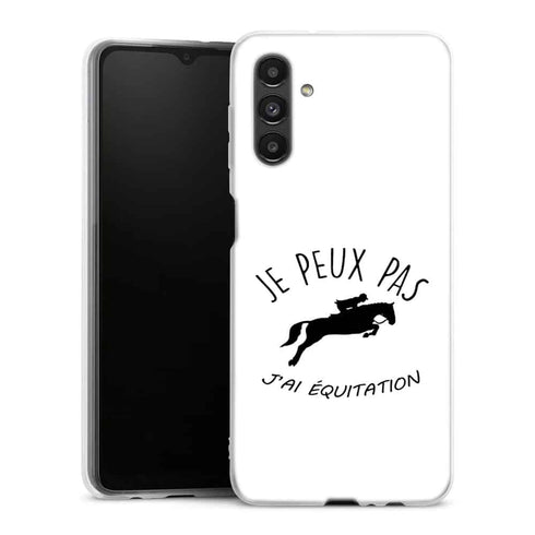 Coque Samsung Galaxy A04S Je Peux pas j'ai Equitation