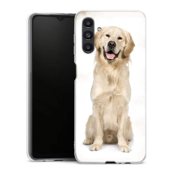 Coque Samsung Galaxy A04S Labrador Golden