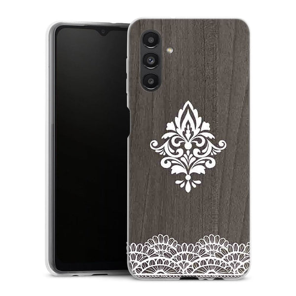Coque pour Samsung A04S Lace Woods Black