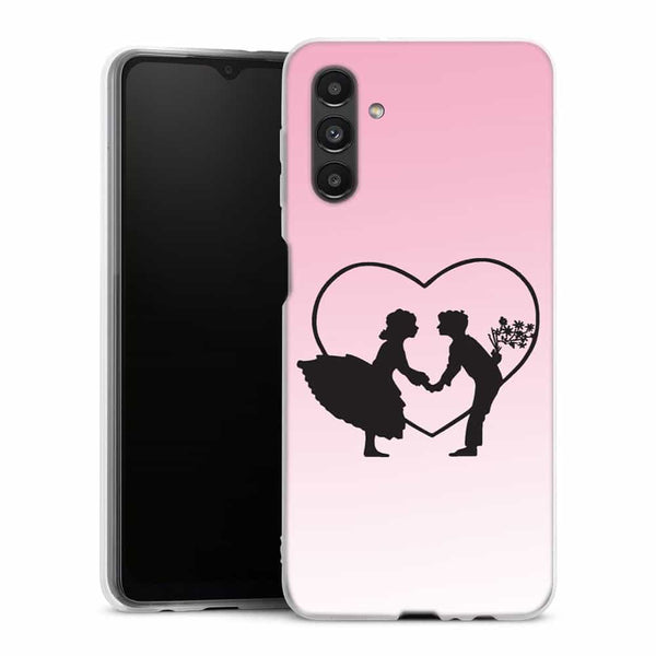 Coque pour Samsung A04S Love Story