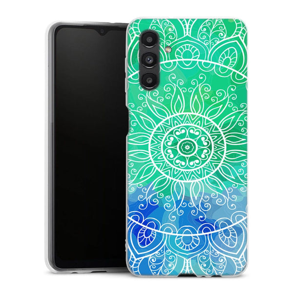 Coque pour Samsung A04S Green deal Mandala